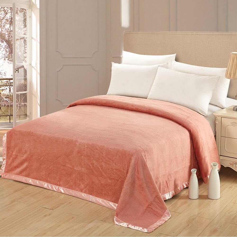 Luxurious Soft Warm Silk Blanket With Silk Edges Sb