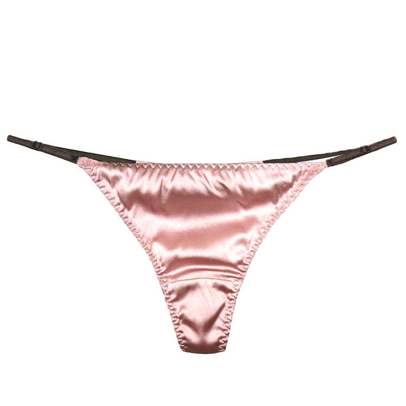 Panasilk Silk Womens Sexy 100% Mulberry Silk Bikini Briefs Lingerie  Underwear 6 Pairs in one Economic Pack