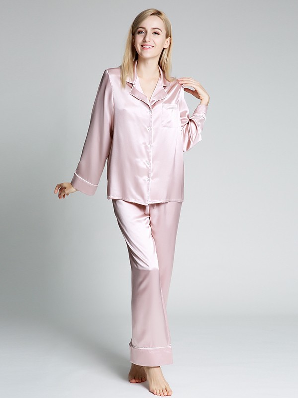 19 Momme Loose Style Summer Silk Sleep Shirt for Women [FS028] - $159.00 :  FreedomSilk, Best Silk Pillowcases, Silk Sheets, Silk Pajamas For Women,  Silk Nightgowns Online Store