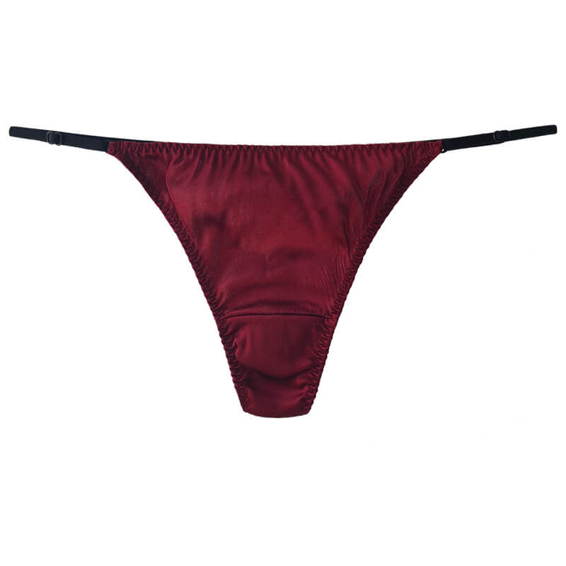 Floral Mesh Silk Thong Panty [FST01] - $32.99 : FreedomSilk, Best Silk ...