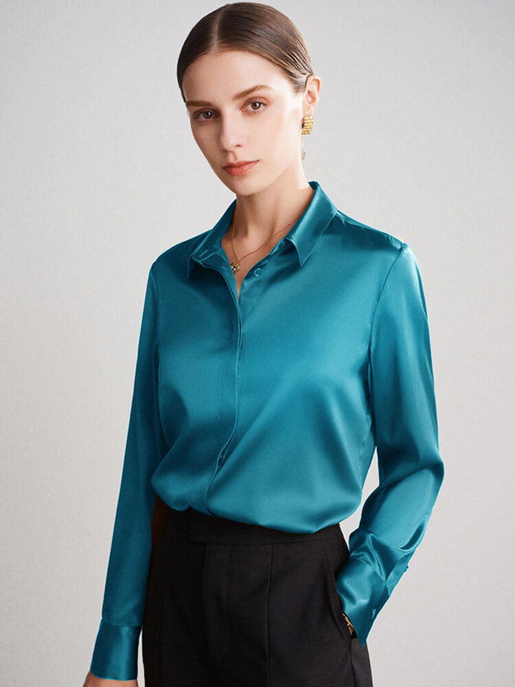 Buy Grenasasilk Womens 6A Grade Silk Tops Sleeveless Mulberry Silk Blouse  Elegant Silk Casual Tank/T Shirts Online at desertcartAngola