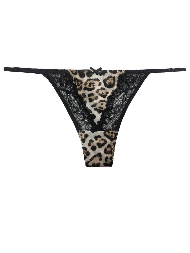 Leopard Printed Mesh and Lace Silk Panty [FST32] - $32.99 : FreedomSilk,  Best Silk Pillowcases, Silk Sheets, Silk Pajamas For Women, Silk Nightgowns  Online Store