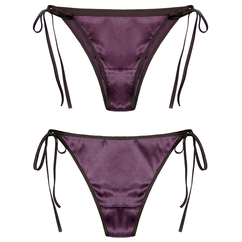 Buy Shyle Violet Casual Thong Panty Online India 