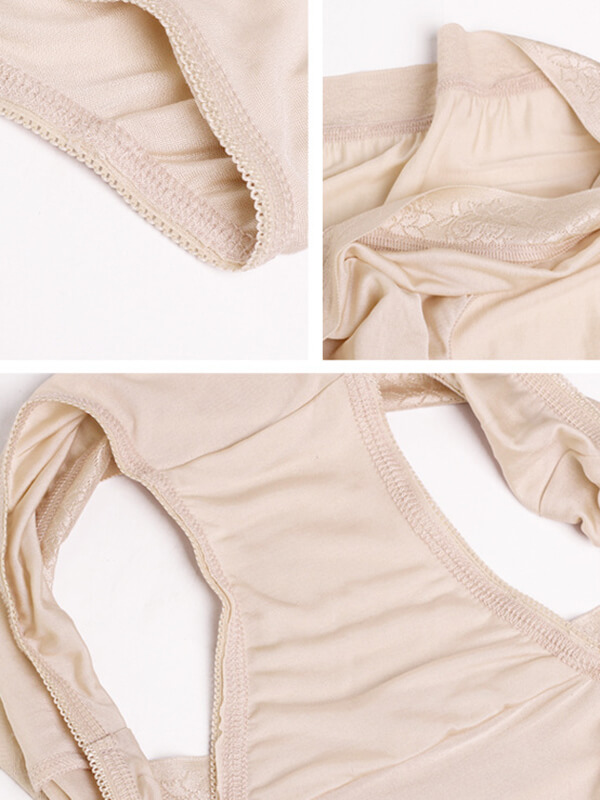 Basic Pure Silk Knitted Panties