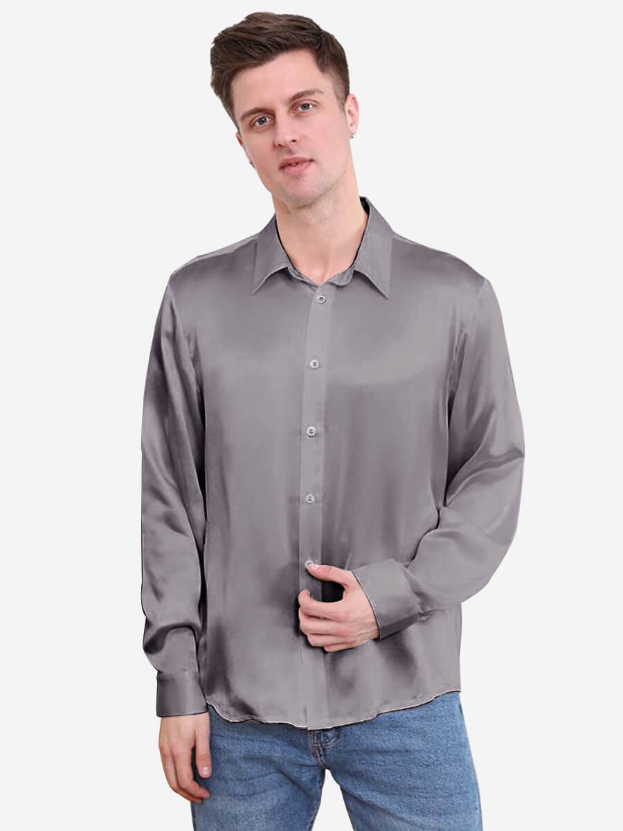 Men's 100% Silk Shirts