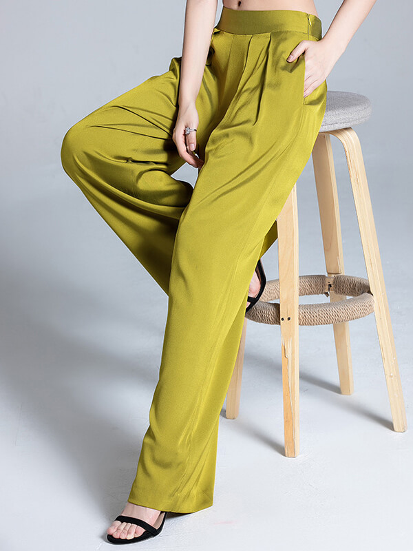 Women 100% Mulberry Silk Thermal Underwear/leggings, 4 Colors