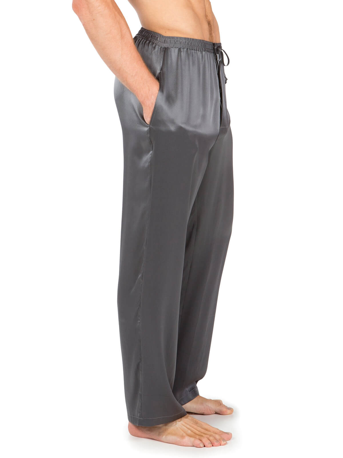 19 Momme Mens Comfortable Long Silk Pajama Pants With Drawstring [FS025] -  $129.00 : FreedomSilk, Best Silk Pillowcases, Silk Sheets, Silk Pajamas For  Women, Silk Nightgowns Online Store