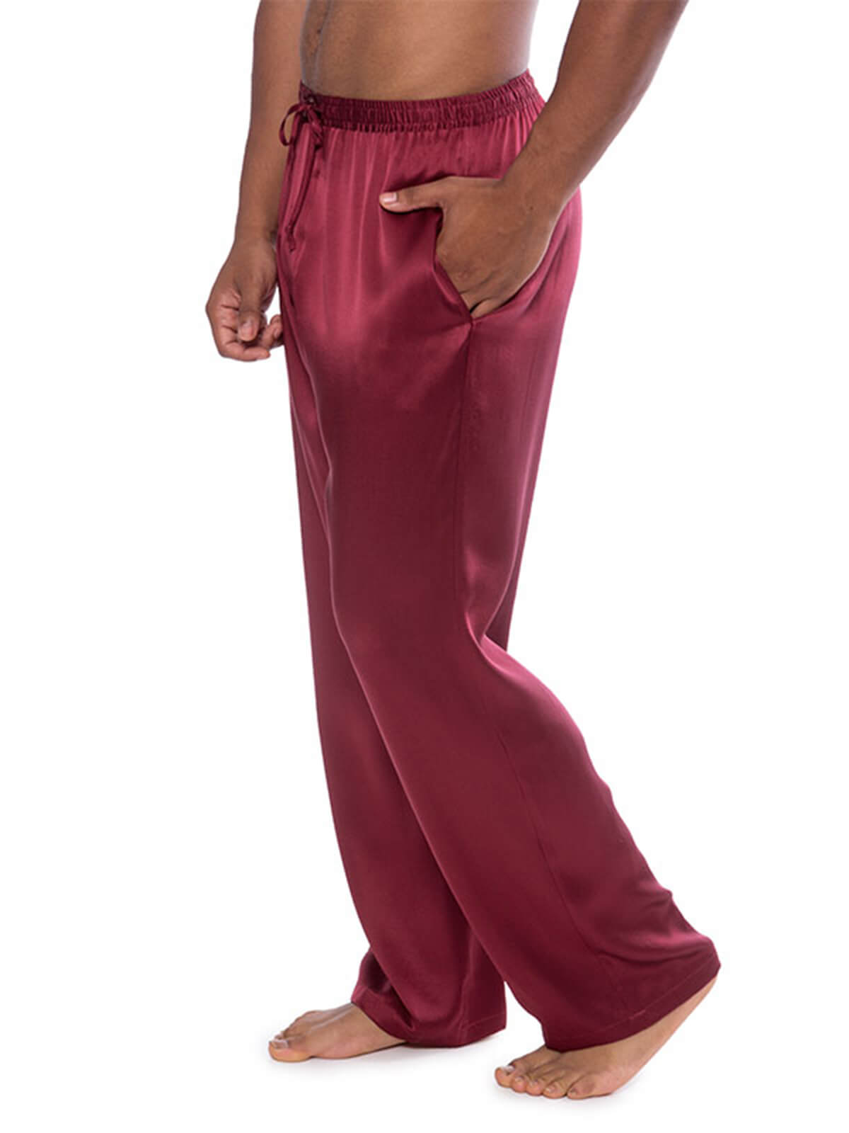 19 Momme Mens Comfortable Long Silk Pajama Pants With Drawstring [FS025] -  $129.00 : FreedomSilk, Best Silk Pillowcases, Silk Sheets, Silk Pajamas For  Women, Silk Nightgowns Online Store