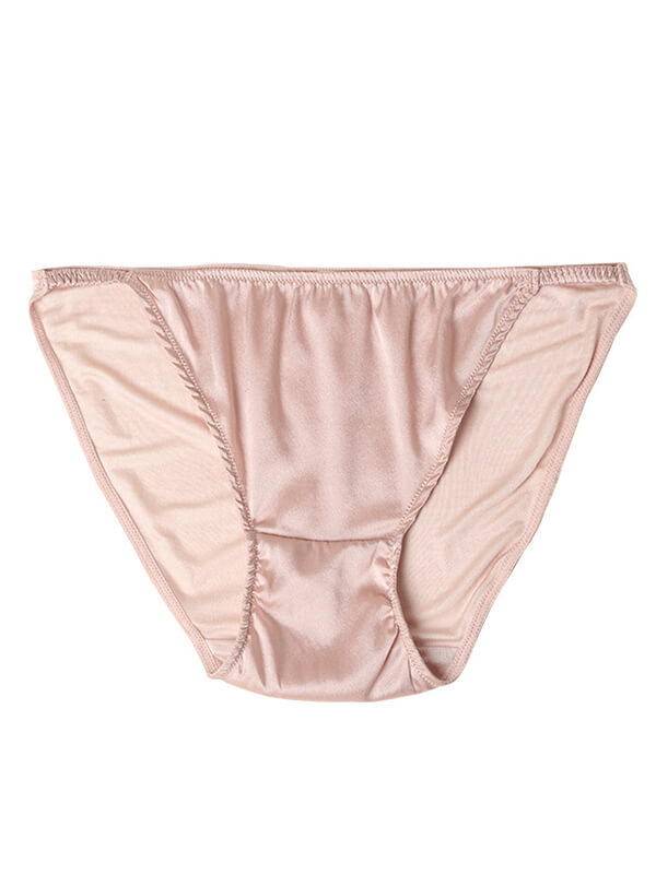 Women Smooth Satin Silk Hipster Panties Underwear