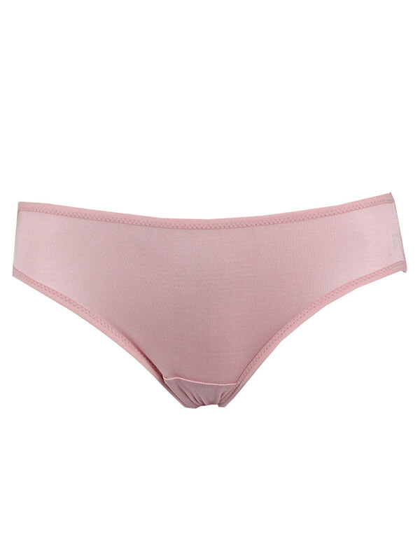 Ultra-soft Seamless Knitted Mulberry Silk Briefs For Women