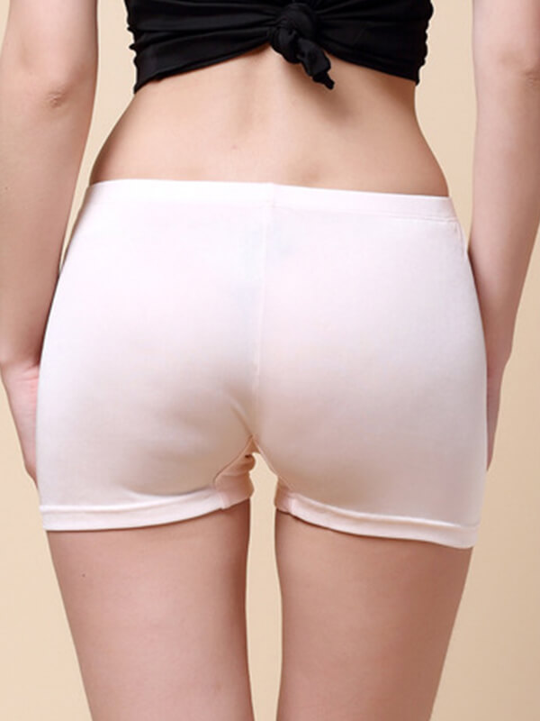 Silk Underwear Woman Fine 100% Silk Knitted Underwear Ms Xia Contracted  Non-trace Waist Pants - Panties - AliExpress